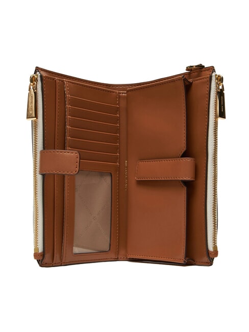 JET SET Portafoglio pochette con polsierina vanilla acorn - Borse Donna