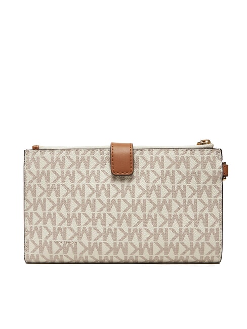 JET SET Portafoglio pochette con polsierina vanilla acorn - Borse Donna