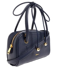 FURLA POPPY Borsa mini a mano, con tracolla ink blue - Borse Donna - 2