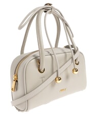 FURLA POPPY Borsa mini a mano, con tracolla stone gray - Borse Donna - 4