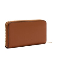 FURLA CAMELIA Portafoglio ziparound, in pelle extra brown - Portafogli Donna - 3