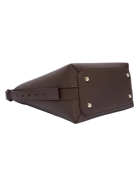 GOCCIA Borsa a spalla, in pelle cioccolato - Borse Donna