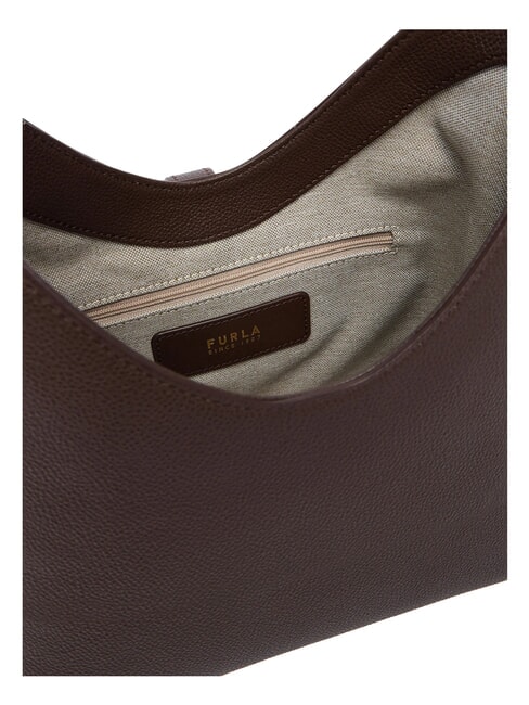 GOCCIA Borsa a spalla, in pelle cioccolato - Borse Donna