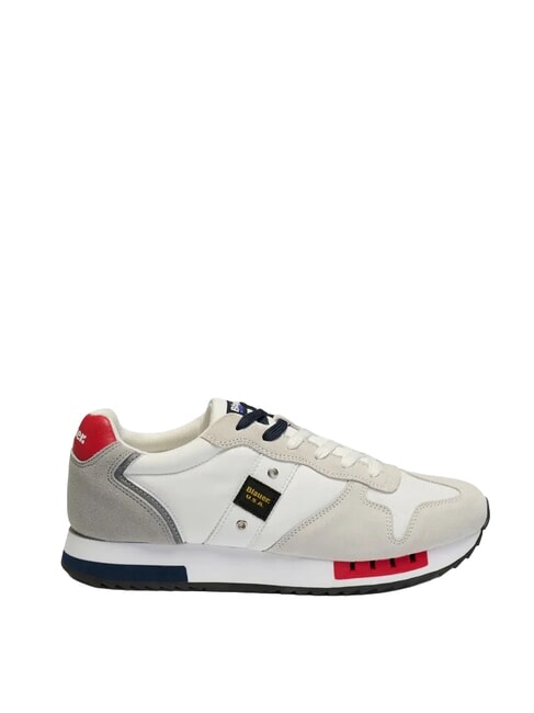 QUEENS Sneakers white/red/navy - Scarpe Uomo