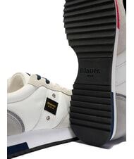 BLAUER QUEENS Sneakers white/red/navy - Scarpe Uomo - 4