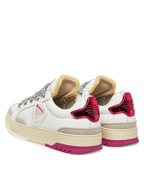 ADEL Sneakers white/fuxia - Scarpe Donna
