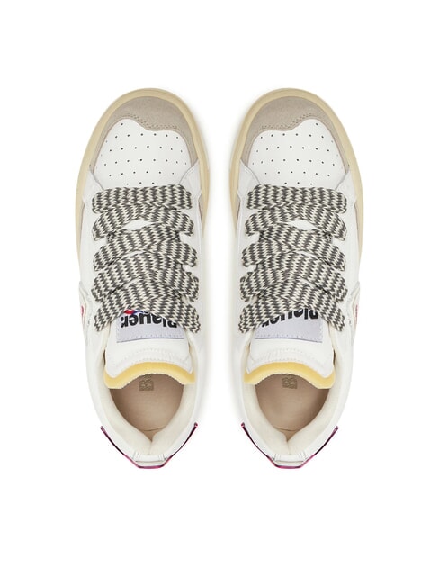 ADEL Sneakers white/fuxia - Scarpe Donna