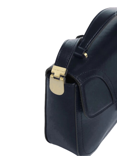 MIA Borsa a mano con tracolla, in pelle Nero Oro - Borse Donna