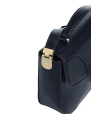 THE BRIDGE MIA Borsa a mano con tracolla, in pelle Nero Oro - Borse Donna - 5