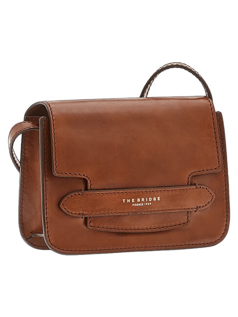 LUCREZIA Mini bag a tracolla moka with gold - Borse Donna