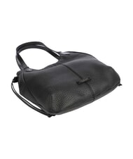 THE BRIDGE MARTINA Borsa a spalla, in pelle Nero Oro - Borse Donna - 4