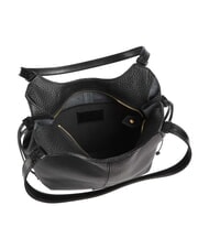 THE BRIDGE MARTINA Borsa a spalla, in pelle Nero Oro - Borse Donna - 5