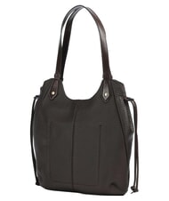 THE BRIDGE MARTINA Borsa a spalla, in pelle moka with gold - Borse Donna - 3