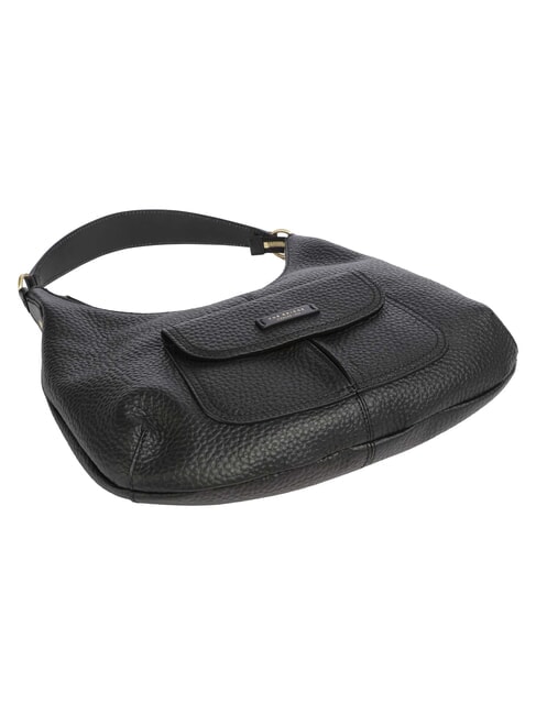 MARTINA Borsa a spalla, in pelle Nero Oro - Borse Donna
