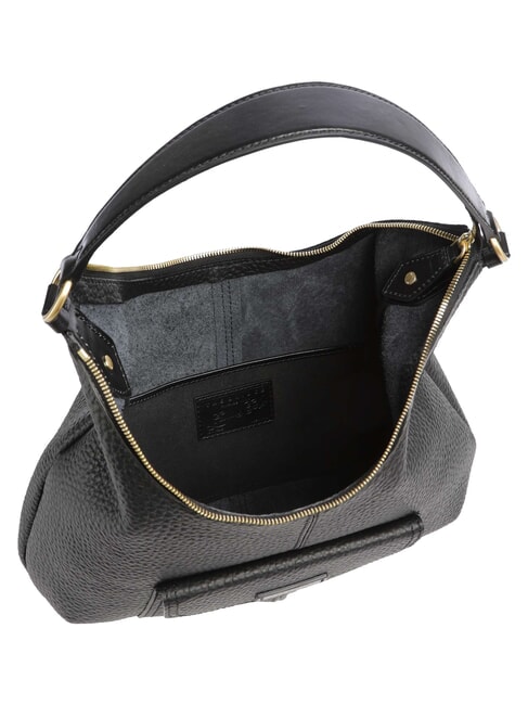 MARTINA Borsa a spalla, in pelle Nero Oro - Borse Donna