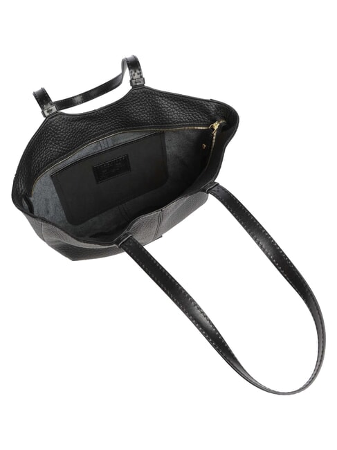 MARTINA Borsa a spalla, in pelle Nero Oro - Borse Donna