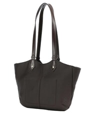 THE BRIDGE MARTINA Borsa a spalla, in pelle moka with gold - Borse Donna - 3
