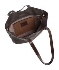 THE BRIDGE MARTINA Borsa a spalla, in pelle moka with gold - Borse Donna - 5