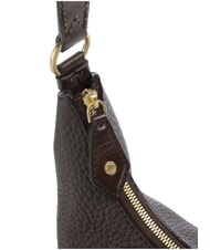 THE BRIDGE MARTINA Borsa a spalla, in pelle moka with gold - Borse Donna - 5