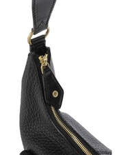 THE BRIDGE MARTINA Borsa a spalla, in pelle Nero Oro - Borse Donna - 4