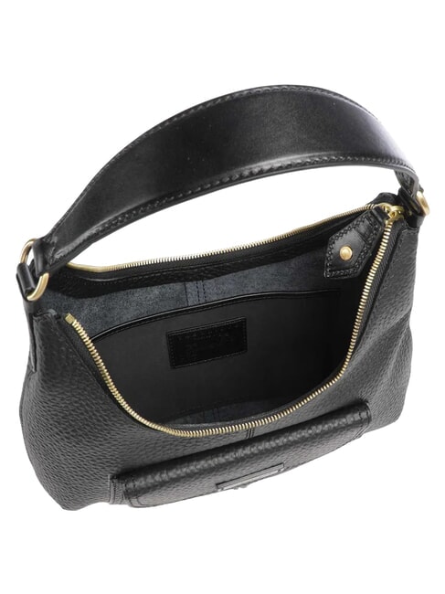 MARTINA Borsa a spalla, in pelle Nero Oro - Borse Donna