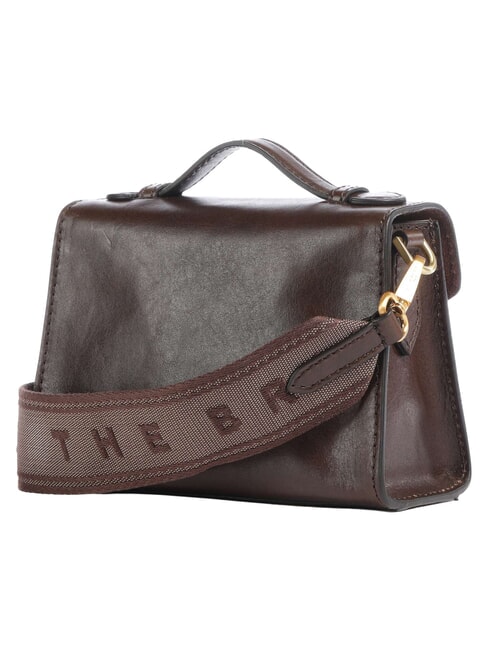 IRENE  Mini Bag a tracolla, in pelle moka with gold - Borse Donna