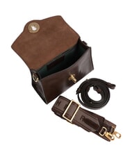 THE BRIDGE IRENE  Mini Bag a tracolla, in pelle moka with gold - Borse Donna - 4