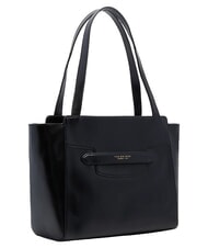 THE BRIDGE LUCREZIA Borsa shopping a spalla in pelle Nero Oro - Borse Donna - 3