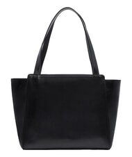 THE BRIDGE LUCREZIA Borsa shopping a spalla in pelle Nero Oro - Borse Donna - 4