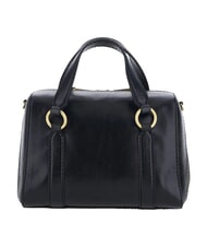 THE BRIDGE LAURA Borsa bauletto in pelle con tracolla Nero Oro - Borse Donna - 3