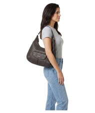 THE BRIDGE MARTINA Borsa a spalla, in pelle moka with gold - Borse Donna - 2