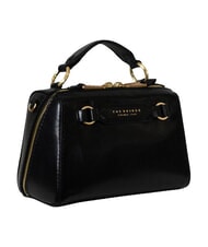 THE BRIDGE LAURA Borsa mini a mano con tracolla, in pelle Nero Oro - Borse Donna - 2