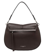 GIANNI CHIARINI HELENA ROUND Borsa a spalla con tracolla, in pelle espresso - Borse Donna - 4