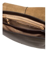 GIANNI CHIARINI HELENA ROUND Borsa a spalla con tracolla, in pelle espresso - Borse Donna - 5