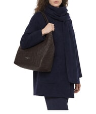 GIANNI CHIARINI DUA Borsa a spalla, in pelle espresso - Borse Donna - 2