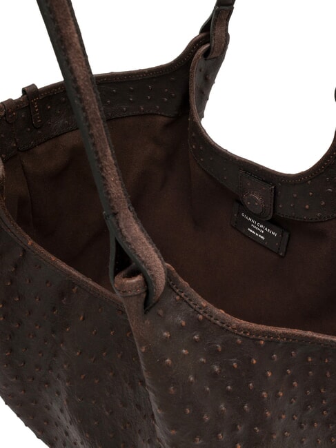 DUA Borsa a spalla, in pelle espresso - Borse Donna