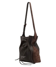 GIANNI CHIARINI SIENNA Secchiello a tracolla, in pelle espresso - Borse Donna - 3