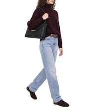 GIANNI CHIARINI BEA Borsa a spalla, in pelle Nero - Borse Donna - 2