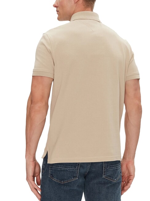 TH Polo a maniche corte regular fit sandalwood - Polo Uomo