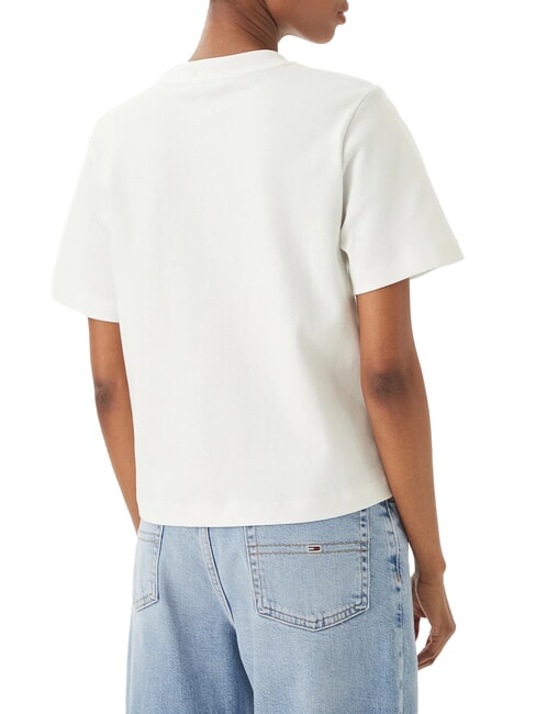 TJ T-Shirt in cotone rigenerato ecru - T-shirt e Top Donna