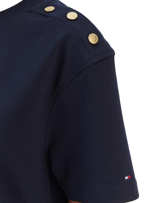 TJ Signature T-Shirt in cotone dark night navy - T-shirt e Top Donna