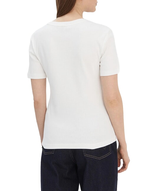TH T-Shirt in cotone ecru - T-shirt e Top Donna