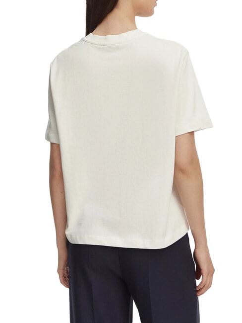 TJ T-Shirt in cotone ecru - T-shirt e Top Donna
