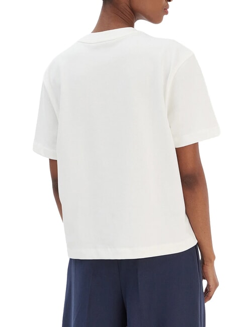 TJ Signature T-Shirt in cotone ecru - T-shirt e Top Donna