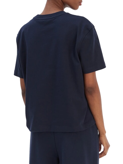 TJ Signature T-Shirt in cotone dark night navy - T-shirt e Top Donna