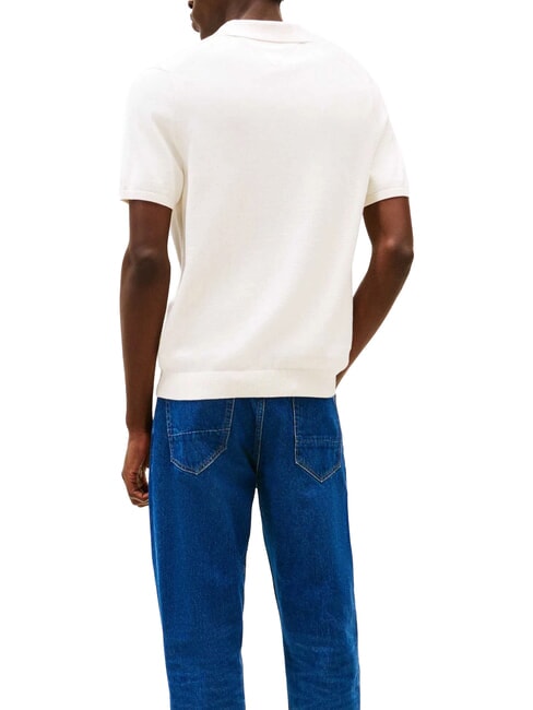 TH Polo a maniche corte ivory petal - Polo Uomo