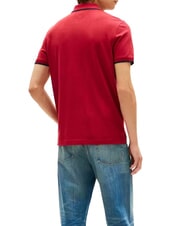 TOMMY HILFIGER TH Polo in cotone rigenerato regatta red - Polo Uomo - 2