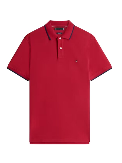 TH Polo in cotone rigenerato regatta red - Polo Uomo