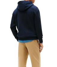 TOMMY HILFIGER TH Felpa in cotone con cappuccio desert sky - Felpe Uomo - 2