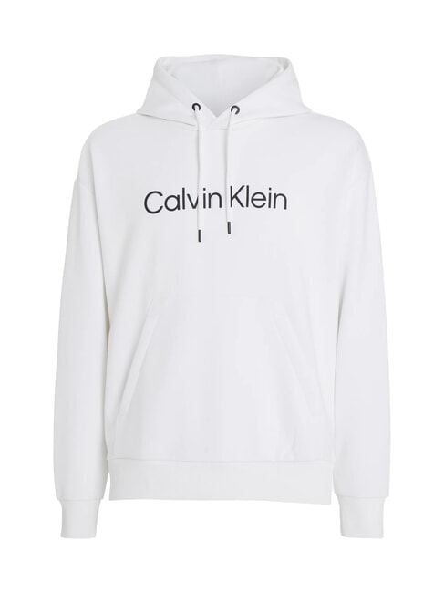 CKJ Felpa con cappuccio bright white - Felpe Uomo